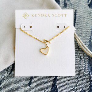 Kendra Scott Drusy Gold Necklace - Ari Heart Music Note
